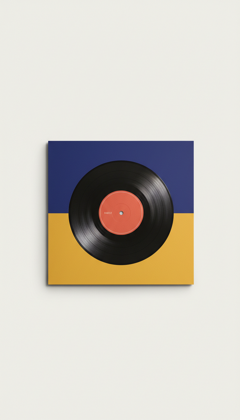 Limited Edition Jazz Vinyl Minimalist Sleeve