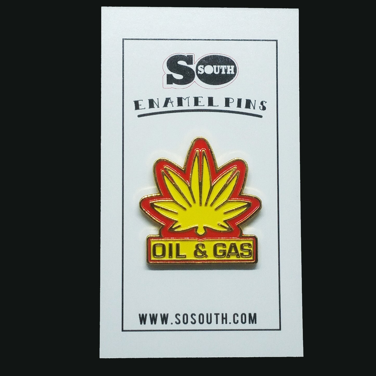 Oil & Gas Enamel Hat Pin